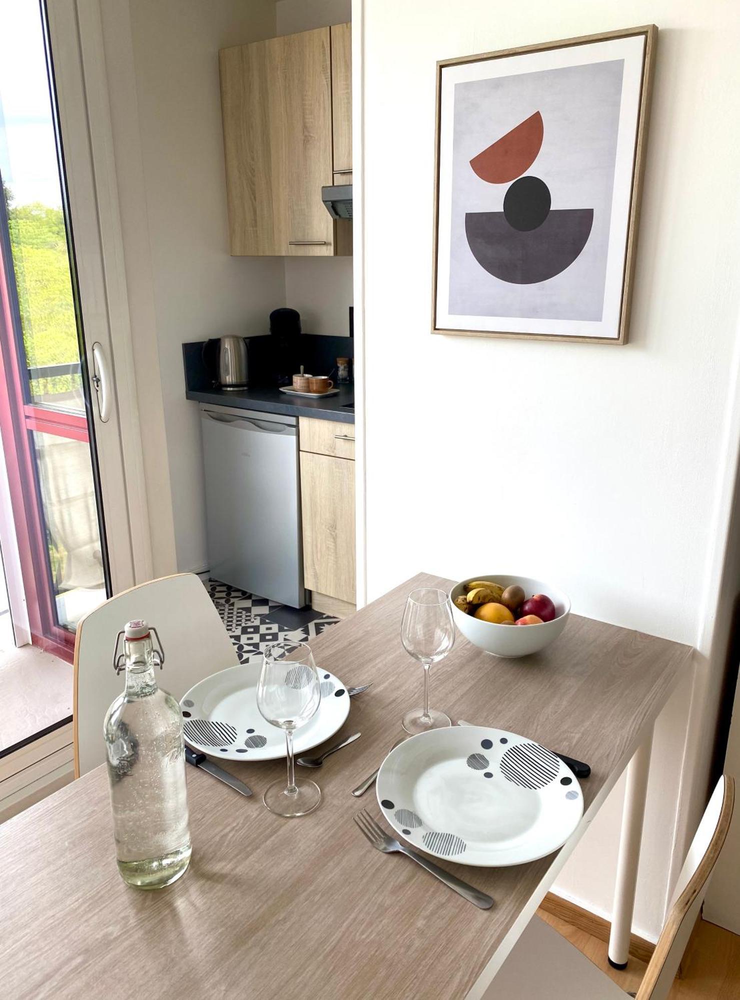 Superbe Appartement Confortable, Proche Centre Ville Rennes Kültér fotó
